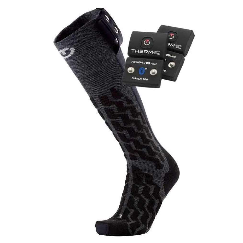 Bundle - heated ski socks Heat Fusion unisex + S-Pack 700B