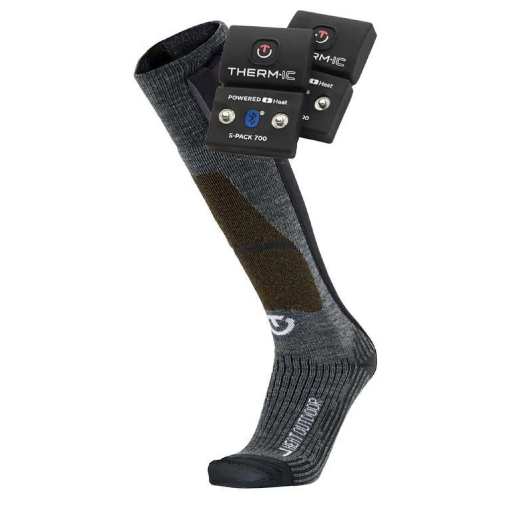 Bundle - heated ski socks Heat Fusion Outdoor + S-Pack 700B