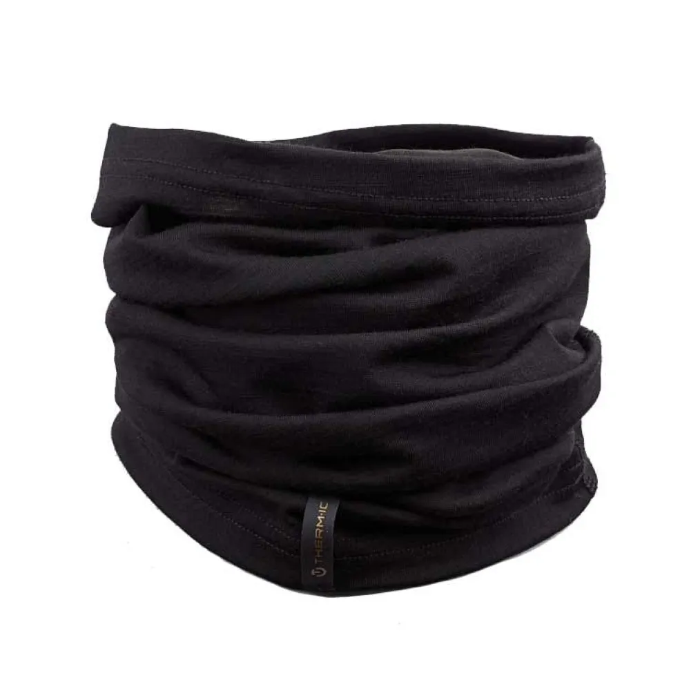 Neckwarmer - Warm Light Natural NW black