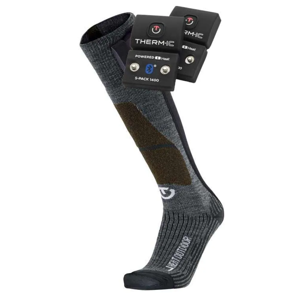 Bundle - heated ski socks Heat Fusion Outdoor + S-Pack 1400B