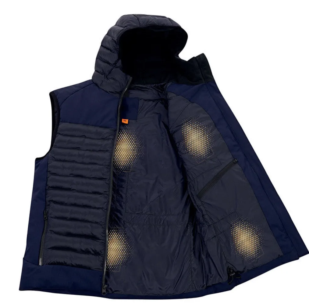 Heated jacket - Powervest Urban men navy blue
