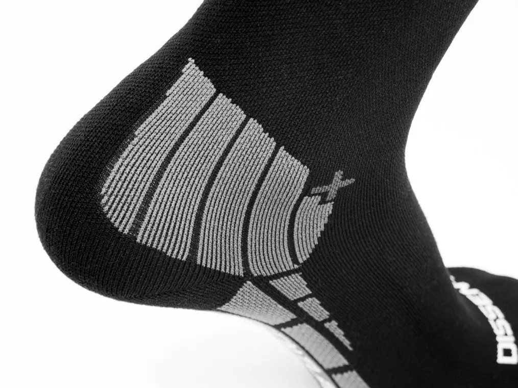 Dissent GFX CREW Compression Bike Sock - Suspension For Your Feet, MTB