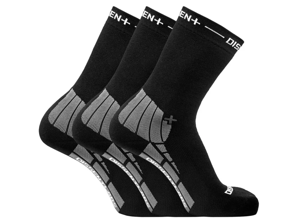 Dissent GFX CREW Compression Bike Sock - Suspension For Your Feet, MTB