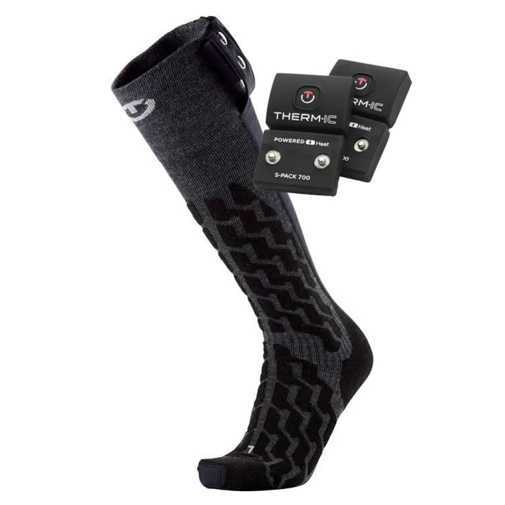 Bundle - heated ski socks Heat Fusion unisex + S-Pack 700
